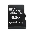 GOODRAM Memory MicroSD Card All in one - 64GB with adapter UHS I CLASS 10 100MB/s + reader Фото num