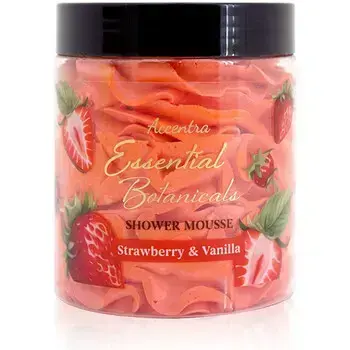 Accentra Strawberry & Vanilla Shower Mousse - Sprchová pěna 160.0g
