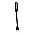 Mini LED Lamp Silicone USB Black Foto 2
