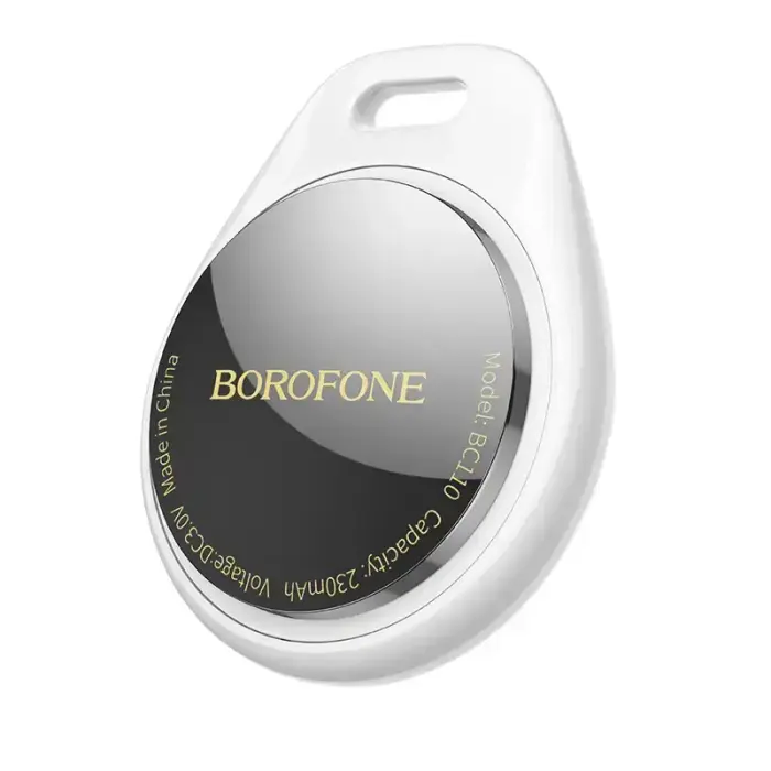Borofone Tracker BC110 Find dual (Dual Apple & Android) white