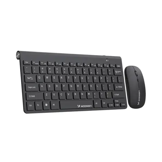 Wozinsky Wireless Keyboard + Compact Mouse Set - Black Foto 5