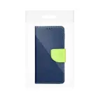 FANCY Book case for XIAOMI Redmi Note 13 Pro 4G navy / lime — Foto 8