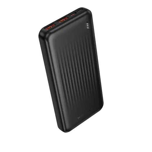 Borofone Power Bank 10000mAh BJ80 Clever - 2xUSB + Type C - QC 3.0 22,5W PD 20W black Foto 1