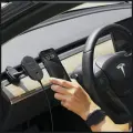 Car mount with wireless charger PITAKA MagEZ Pro 2 Qi2 Tesla Magsafe for Tesla Model 3|Y black gray Foto 7