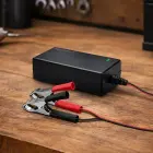 Qoltec Automatic charger for AGM GEL STD batteries | 24V charger | 2A | 48W | LED | 1.8m cable Photo