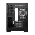 Darflash FT350 computer case + 5 aRGB fans (black) — Foto 7