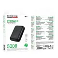 Borofone Power Bank 5000mAh BJ81 Stability - USB - black Foto 6