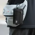 Rockbros Travel Wallet with Carabiner - Black Photo