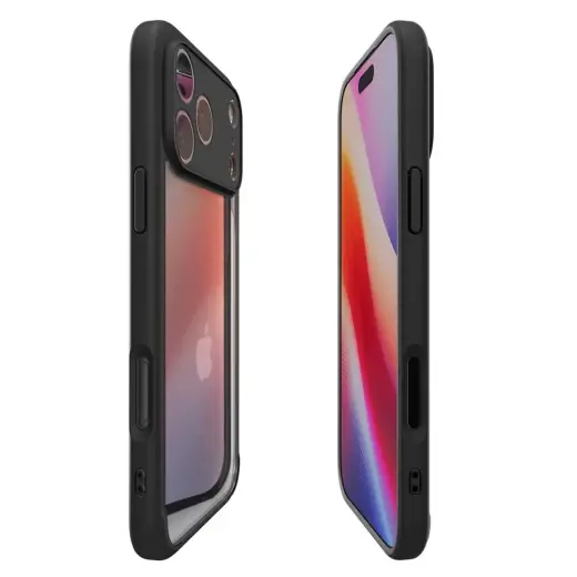 Spigen Ultra Hybrid Case for iPhone 17 Pro - Matte Black Foto 6