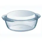 Стеклянная емкость с крышкой 3 л Pyrex Essentials Ø22 см Фото num