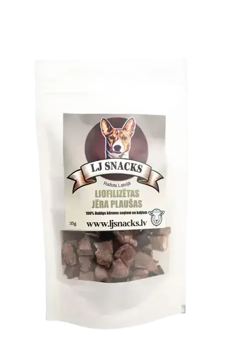 LJ Snacks Freeze-Dried Lamb Lungs 35 g