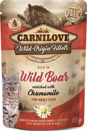 CAN FOR CAT WILD BOAR CHAMOMILE 85G