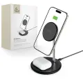 TECH-PROTECT QI15W-A39 2IN1 MAGNETIC MAGSAFE WIRELESS CHARGER BLACK Фото num