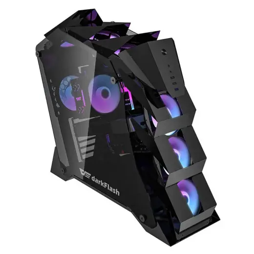 Darkflash K2 datora korpuss (melns)