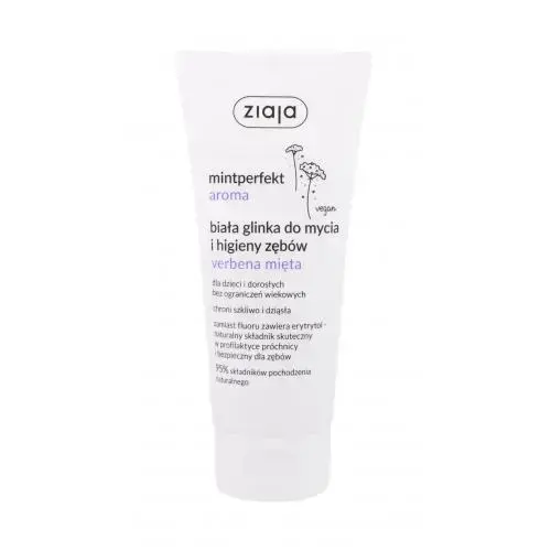 Ziaja Mintperfect Toothpaste Aroma White Clay Verbena and Mint - with Minerals - 100ml