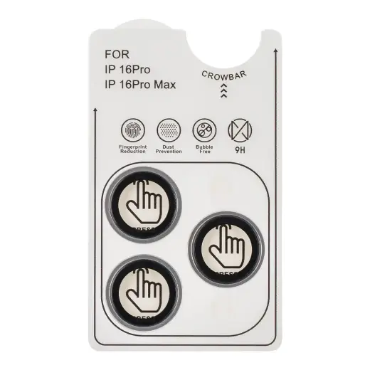 OBAL:ME Lens Protector for Apple iPhone 16 Pro|16 Pro Max White Titanium Foto 2