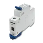 Qoltec Overcurrent Circuit Breaker B10 | Fuse | AC | 10A | 1P Фото num