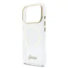 Guess IML Glitter Script Strap MagSafe Case for iPhone 17 Pro Max Transparent Foto 3