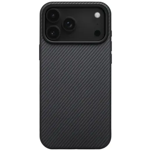 Case PITAKA Aramid UltraGuard MagSafe for iPhone 17 Pro Max black grey Фото num