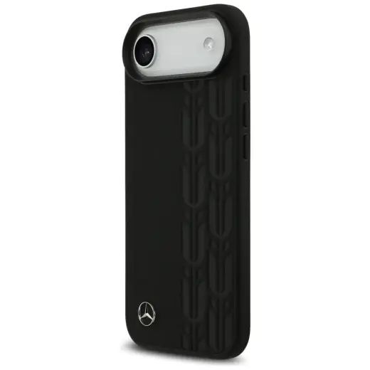 Etui Mercedes Leather Laurel Leaves       MagSafe do iPhone Air czarny Foto 2