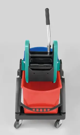 LEIFHEIT Тележка для уборки Duo Professional 2x17л Фото num