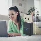 Qoltec Wireless Ultra High Speed Mini Adapter WiFi 6 | Standard AX | Bluetooth 5.4 | USB | 900Mbps Foto 6