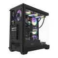 Darkflash DS900 computer case (black) + 7 ARGB fans — Foto 3