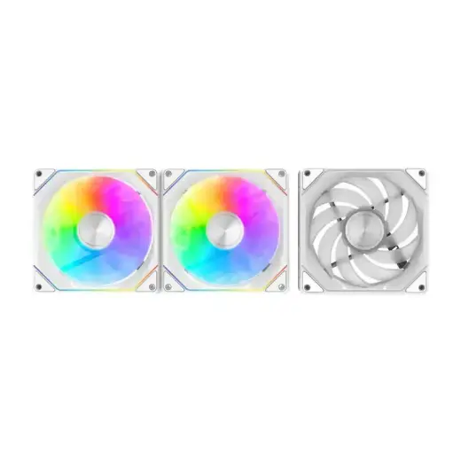 Darkflash Gauss G24 3-in-1 computer fans (white)