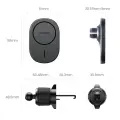 Ugreen CD345 magnetic car holder for air vent - black Photo