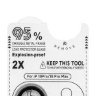 OBAL:ME Lens Protector for Apple iPhone 18 Pro/18 Pro Max Silver — Foto 3
