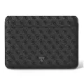 Guess PU 4G Triangle Metal Logo Computer Sleeve 13|14" Black Фото num