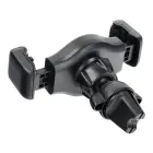 Car phone holder Forcell F-Grip Carbon H-CF509 air vent black Photo