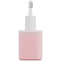 Wall charger Bazic GoPort Velox Kit USB-C|USB-A GaN 35W with cable pink Photo