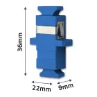 Qoltec Adapter fiber optic SC/UPC | Simplex | Singlemode — Фото 4