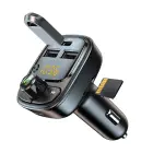 Blavec FM Transmitter Flash TR-06 MP3, Bluetooth - 2xUSB + Type C - PD 30W (TFMFTR06-B) black Фото num