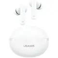 USAMS Echo E02 TWS Bluetooth Headphones ANC+ENC wireless white — Foto 1
