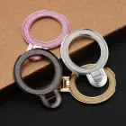 Phone stand CIRCLE GLITTER - stick-on - silver — Foto 5