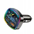 KAKUSIGA KSC-851 автомобильный FM-трансмиттер QC 3.0 | 18 Вт | USB Flash | Bluetooth 5.0 черный Фото num