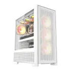 DarkFlash AIRNOVA computer case (white) + 3 fans — Foto 1