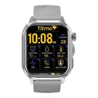 Smartwatch TITMO Vector E-500 (AMOLED, ECG, GPS, Safety mode, fall detection, bluetooth call) silver 0INT — Foto 4