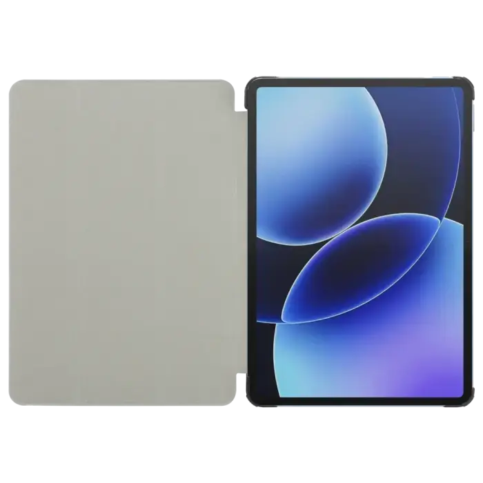 Tactical Tri Fold grāmatveida maciņš ar statīvu planšetdatoram Xiaomi Pad 8 Pro 13.2" (2025) melns