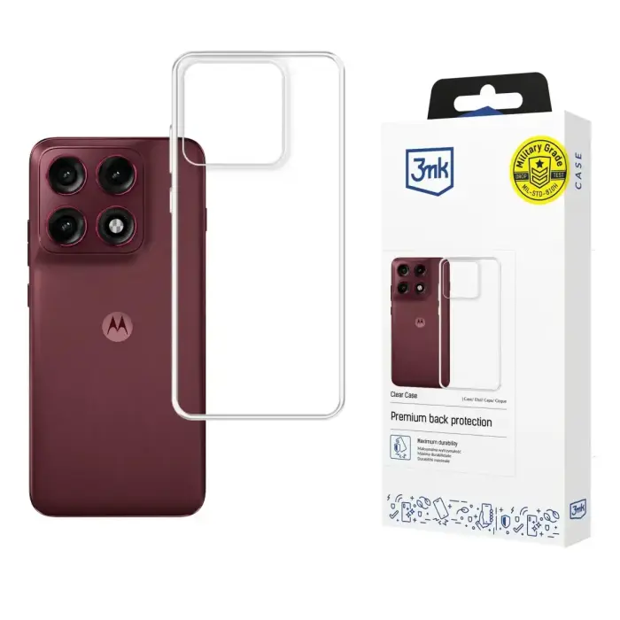 Motorola Edge 70 Pro - 3mk Clear Case