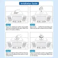 Self-adhesive base pad for car holder Foto 4