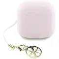 Słuchawki TWS Guess Glossy Effect         Printed Classic Logo & Charm różowy — Foto 4