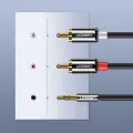 UGREEN AV116 3,5mm Jack to 2RCA (Cinch) Cable 2m black (AV116 10584) Photo