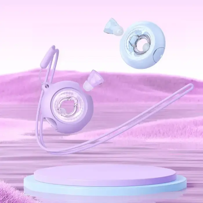 Wireless earphones Hoco TWS EW71 purple Foto 3