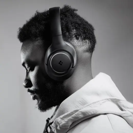 SPIGEN SA2403 ANC PRO HEADPHONES BLACK Photo