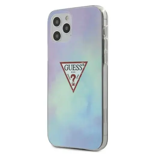 Guess GUHCP12LPCUMCGC02 iPhone 12 Pro Max 6,7" niebieski|blue hardcase Tie & Die Collection Foto 1