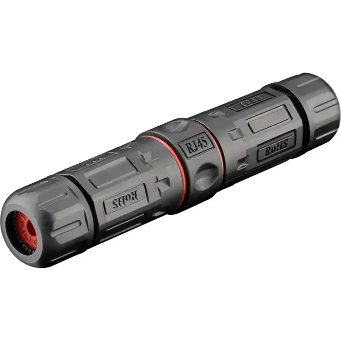 Āra (IP68) moduļu savienotājs RJ45 CAT6 8P8C iekšējais - 8P8C iekšējais