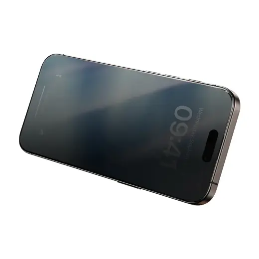 Benks Tempered glass Air Shield Privacy (TF68) for Iphone 17 Air black - 10 pieces Фото num